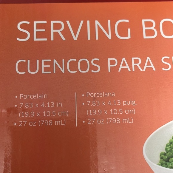 Crofton porcelain 2 piece serving bowls - Picture 7 of 8